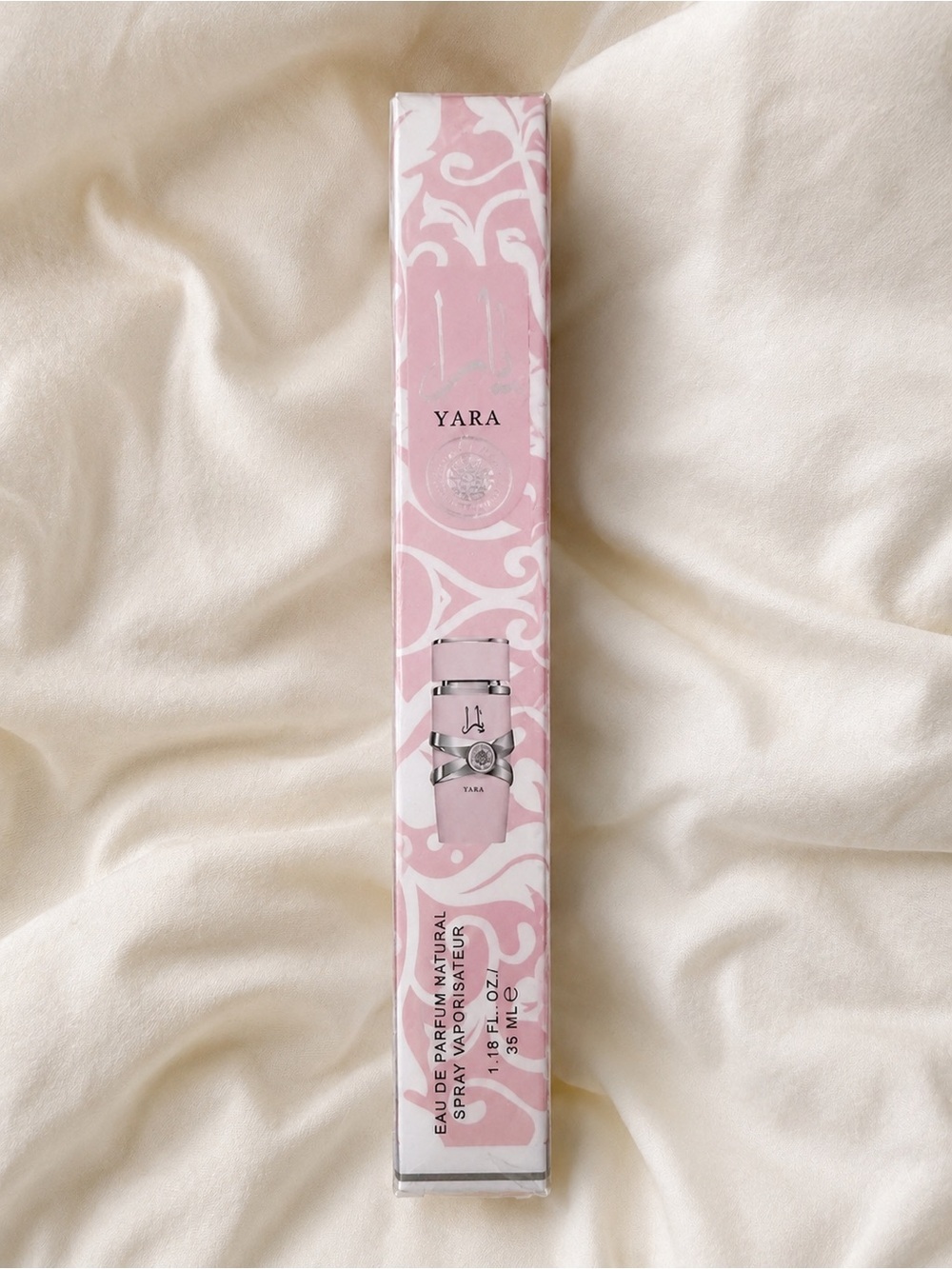 YARA Women's Travel Perfume Spray — Soft Pink